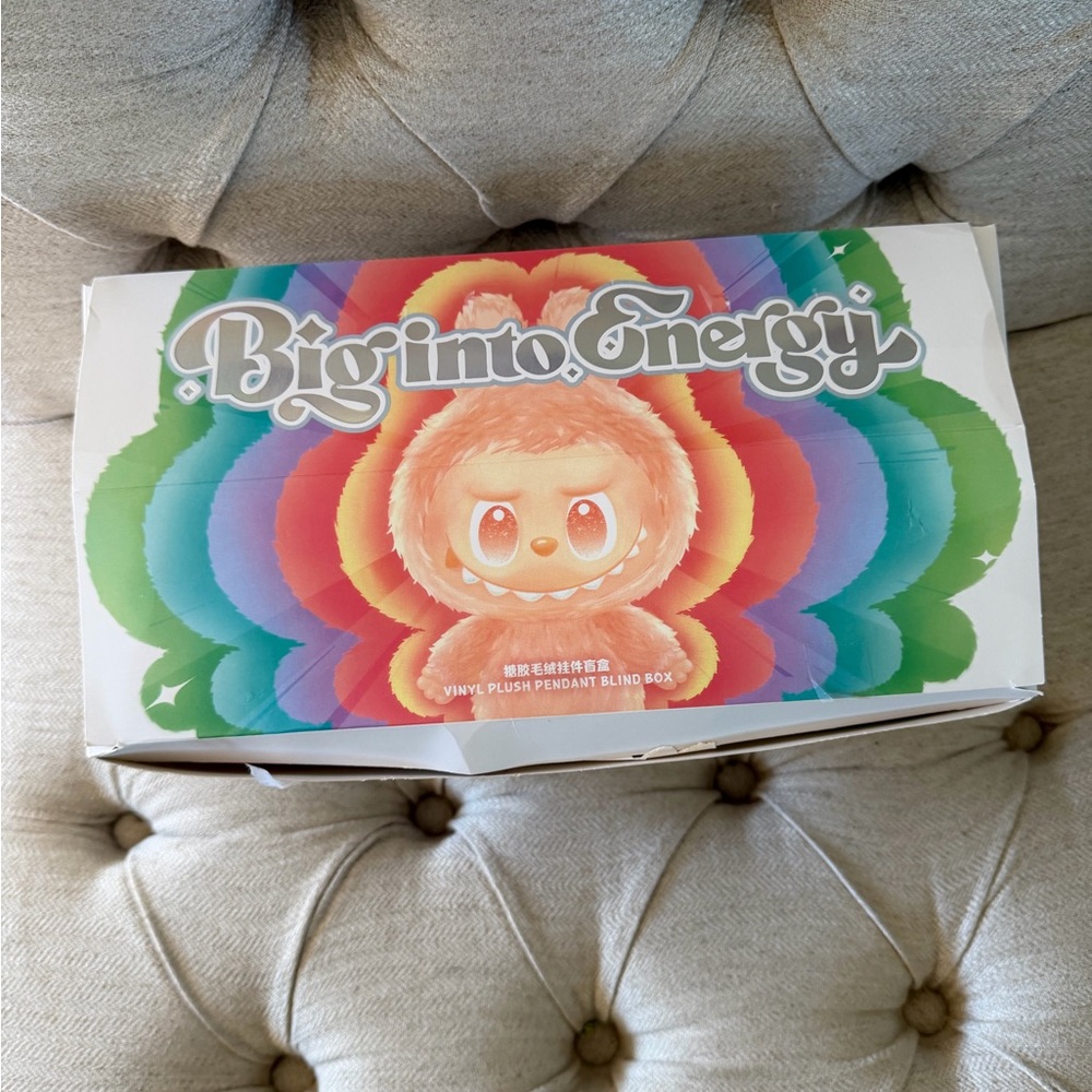 LaFuFu The Monsters Big into Energy Case of 6  Boxes